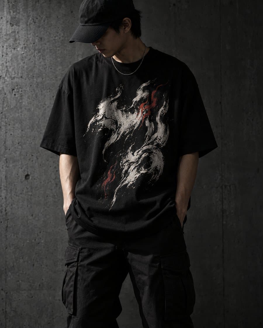 รับผลิตเสื้อยืด — เสื้อยืดคอกลม คอวี ผ้าคอตตอน 100% / TC / TK เลือกได้