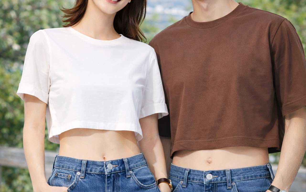 เสื้อครอป Crop กับ Boxy แตกต่างกันยังไง 1