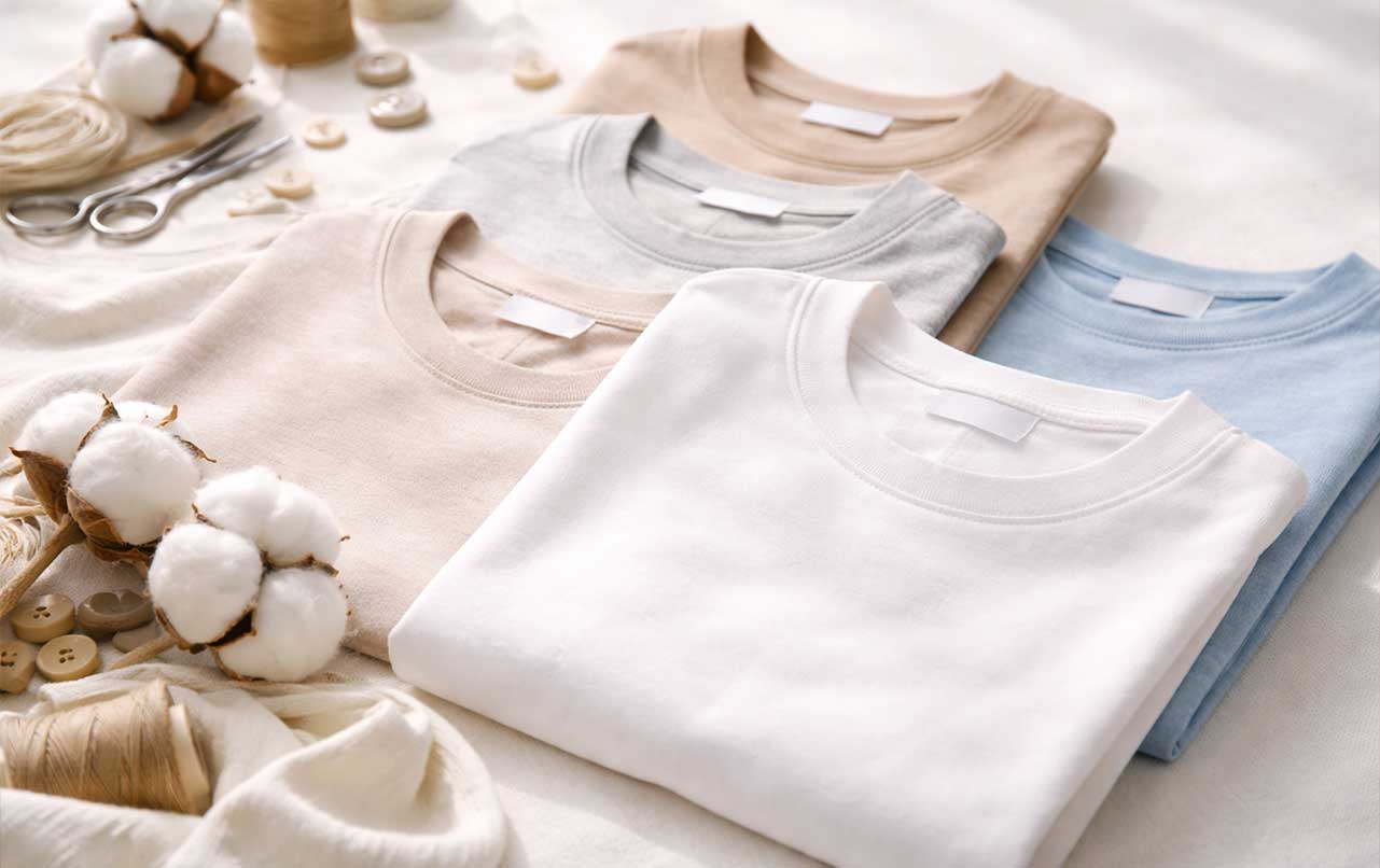 ผ้า Cotton ดียังไง เปรียบเทียบ Cotton TC TK แบบไหนเหมาะกับแบรนด์ 1