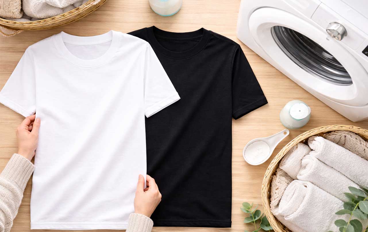 ซักเสื้อยังไง ให้ไม่เก่า ซักเสื้อดำไม่ให้ซีด ซักเสื้อขาวให้ขาวนาน 1