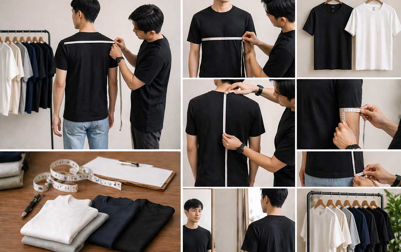 เลือกไซส์เสื้อยังไงให้พอดีตัว คู่มือวัดไซส์ และตารางเทียบ1