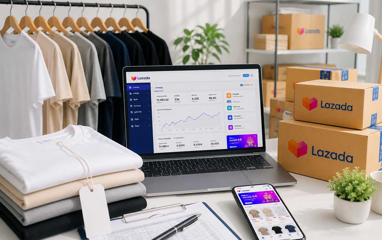 ขายเสื้อใน Lazada ยังไงให้ปัง เข้าใจระบบให้ถูกก่อน ร้านจะโตง่ายกว่าเดิม 1