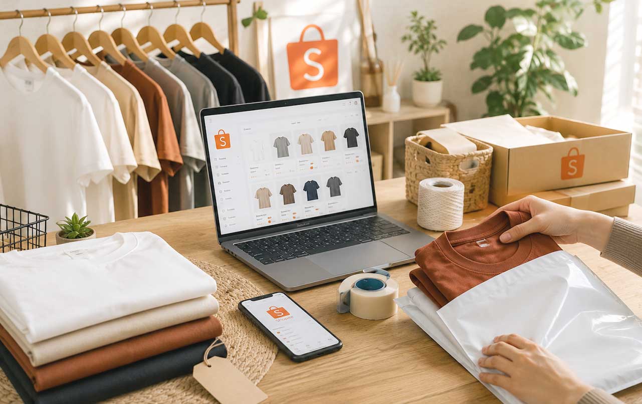 ขายเสื้อใน Shopee ข้อดี ข้อเสีย และต้นทุนที่ร้านเสื้อต้องรู้ในปี 2569 1